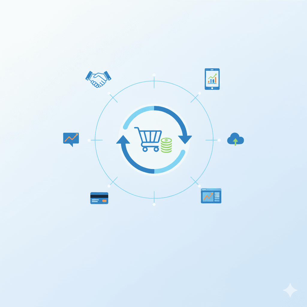 AI-driven Forecasting, Trade promotion and Intelligent planning background