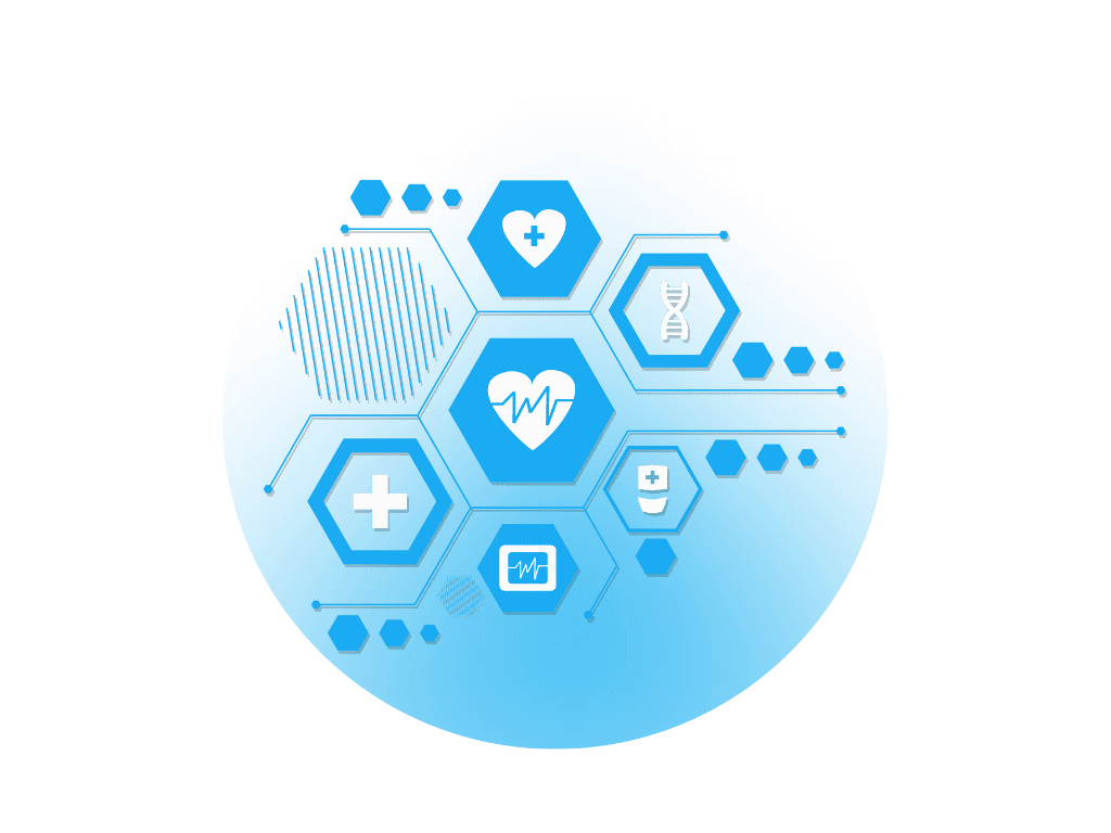 Illustration for Pharma & Healthcare industry